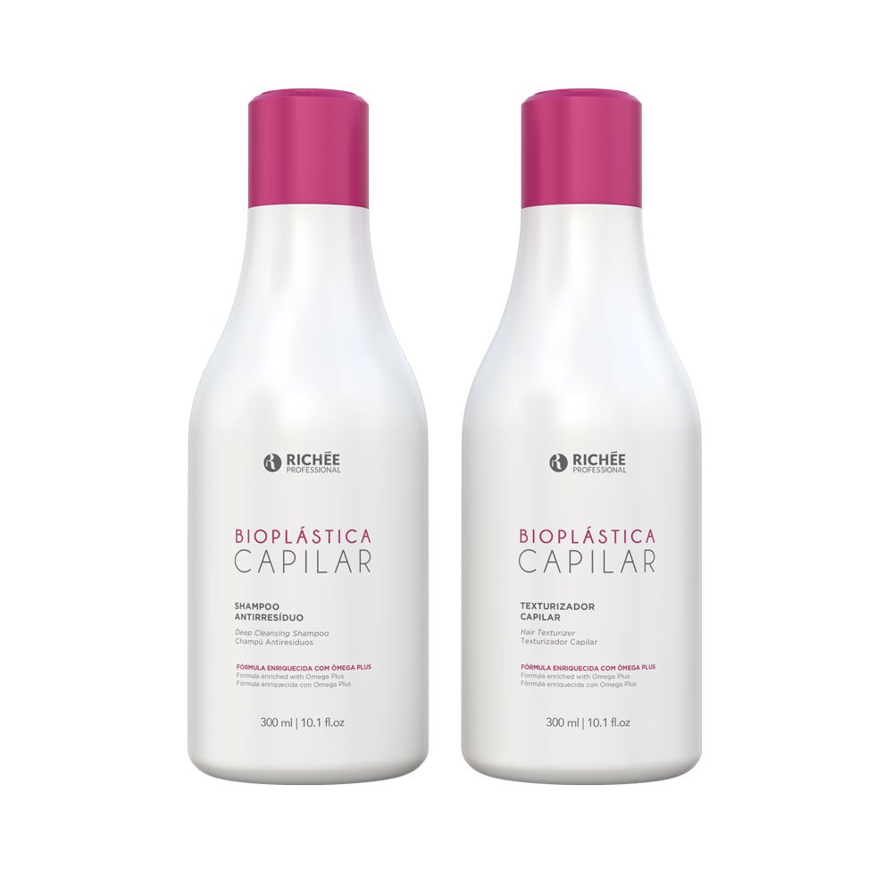 Kit Rich?e Biopl?stica Defrizante 2x300ml 1 Kit Richée Bioplástica Defrizante 2x300ml