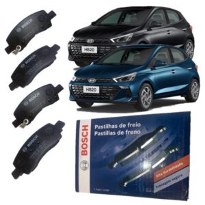 Pastilha Freio HB20S 1.0 Bosch - 2019