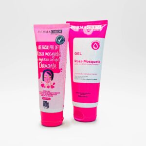 Kit Skin Care Rosa Mosqueta Gel e Peel Off Dermachem