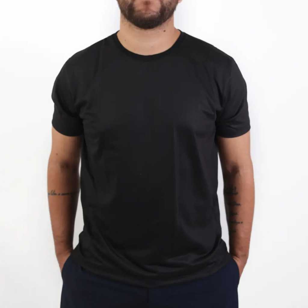 Camisetas Poli?ster Preto Atacado GG-P 1 Camisetas Poliéster Preto Atacado GG-P