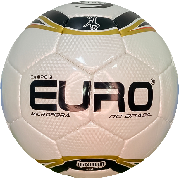 Bola Infantil New Euro Campo 3 Microfibra 1 BOLA NEW EURO CAMPO 3 - BOLA INFANTIL DE ATÉ 10 ANOS - MAXIMUM MICROFIBRA BC COST. DOUR/VERM/PTO