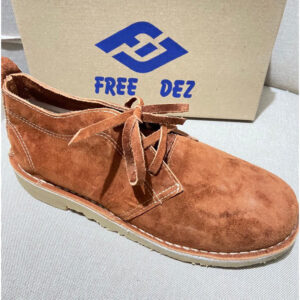 Botina Couro Blaqueada Castelhana