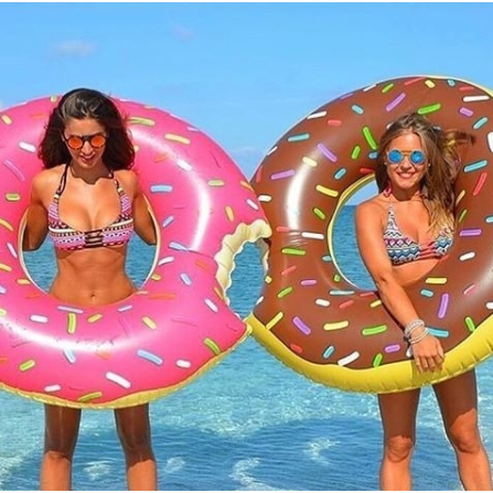 Boia Infl?vel Donut Adulto e Infantil 1 Boia Inflável Donut Adulto e Infantil