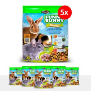 Ração Funny Bunny Blend Coelhos Roedores 5kg