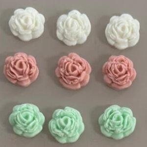 Rosas Decorativas Mini Candy Color - 100 Unidades