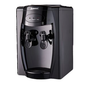 Bebedouro Amvox ABB 510 Compressor 1.6L Refrigeração Turbo Black Galão até 20L