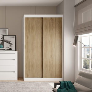 Guarda Roupa Casal 2 Portas 2 Gav Branco Carraro Noah
