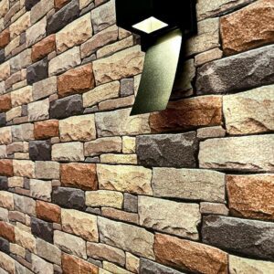 15 Placas EPS Revestimento 3d Decorativa Alto Relevo Textura 50x50cm