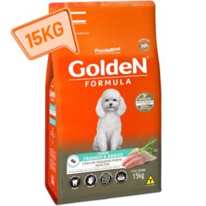 Golden Formula Cães Mini Bits Adultos 15kg Frango & Arroz