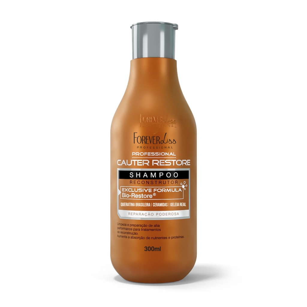 Shampoo Cauterização Forever Liss 300ml 1 Shampoo Cauterização Forever Liss 300ml