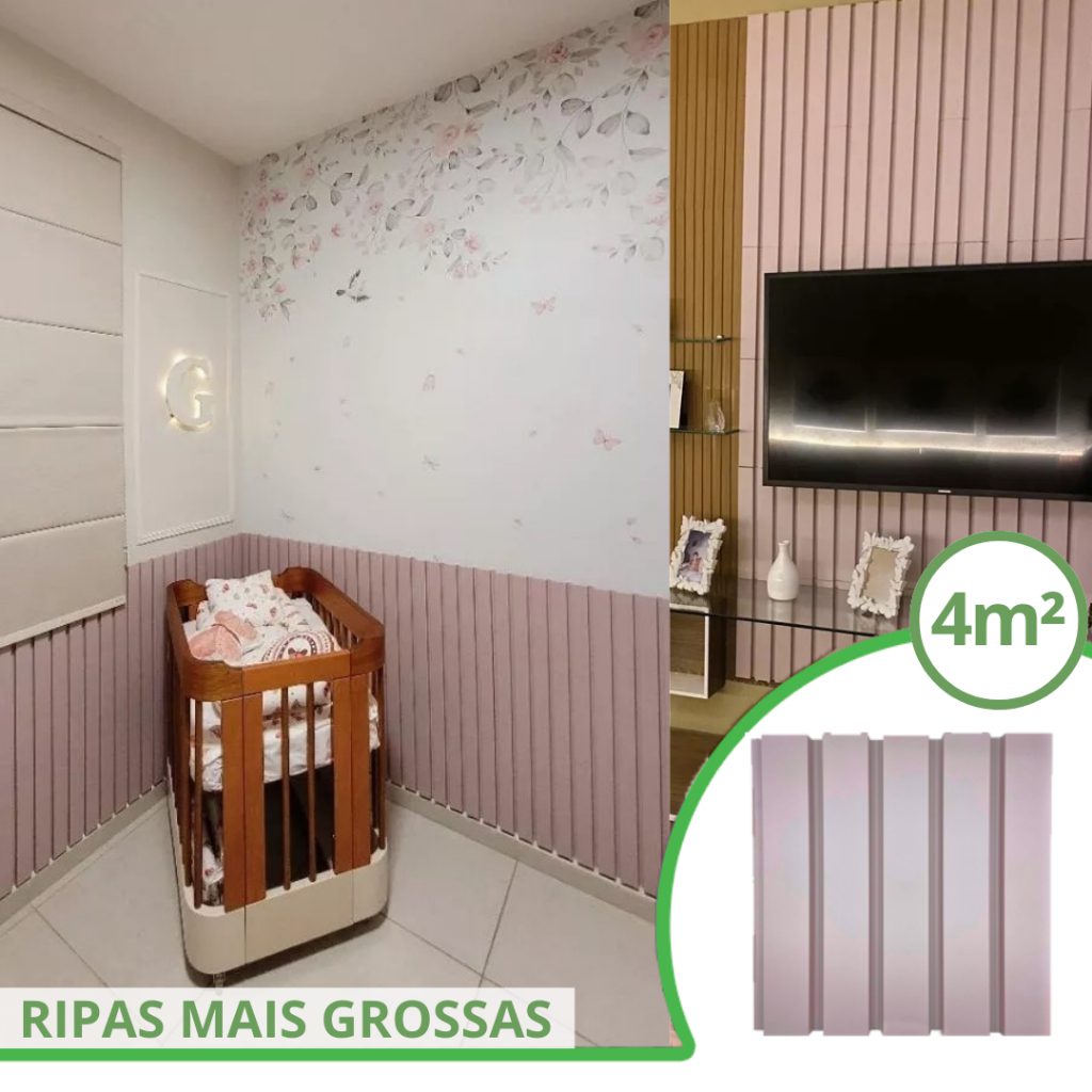 Ripado 30x30 4m? Anti-Impacto Autocolante 1 Ripado 30x30 4m² Anti-Impacto Autocolante