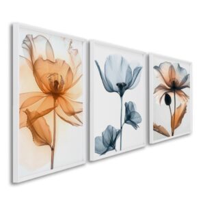 Painel Decorativo 3 Telas Florescer
