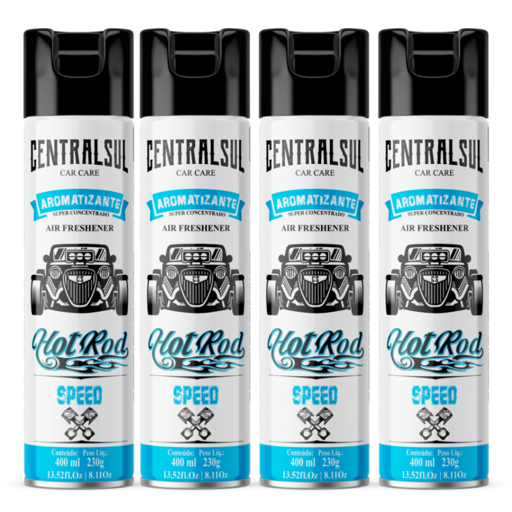 Aromatizante Hot Rod Speed 400ml - CentralSul 1 Aromatizante Hot Rod Speed 400ml - CentralSul
