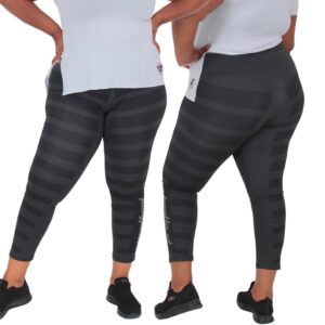 Legging Plus Size Compressão Cintura Alta
