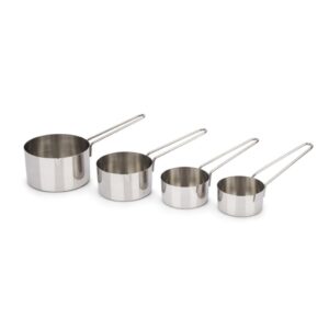 Conjunto Medidores Brinox Aço Inox 4 Peças