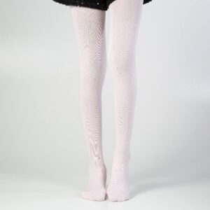 Meias Calças Infantil Algodão Lisa