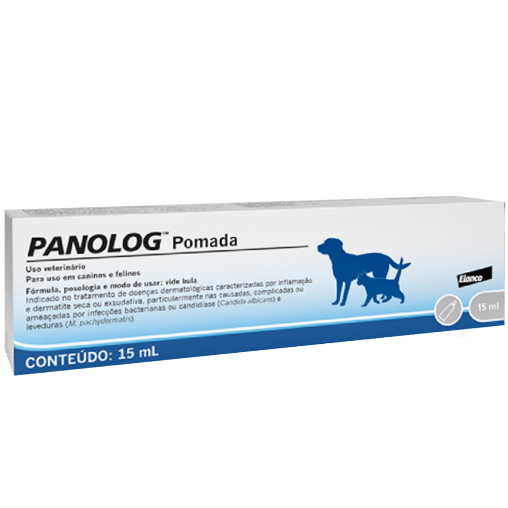 Pomada Anti-inflamat?ria Pet Panolog 15ml 1 Pomada Anti-inflamatória para Cachorro e Gato Panolog 15ml