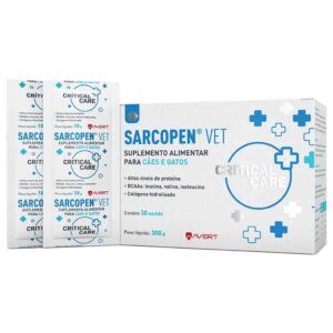 Sarcopen Vet Suplemento Cachorro Gato 30 Sachês