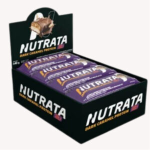 Barrinha Proteica NUTRATA Caramel Dark Caramel (12 unidades)