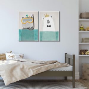 Quadros Decorativos Infantil Aventura Submersa
