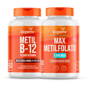 BIGENS KIT 2X MAX METIL FOLATO + METIL B12 60 CAPS BIOGENS