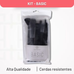 Kit Pincéis Maquiagem Preto Ana Hickmann
