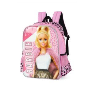 Mochila Infantil Barbie Rosa - Luxcel