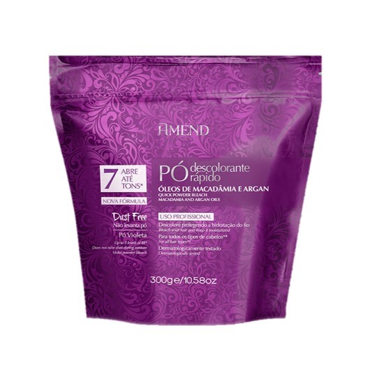 P? Descolorante Amend Macad?mia Argan 300g 1 Pó Descolorante Amend Macadâmia Argan 300g