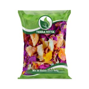 Mix de Batata Doce Desidratada - Crocante e Saudável