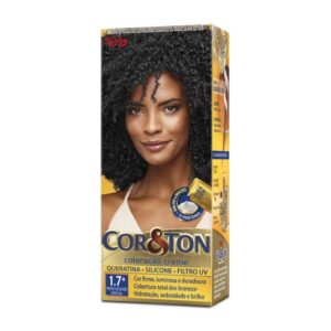 Tintura Cor&Ton Preto Azul Especial