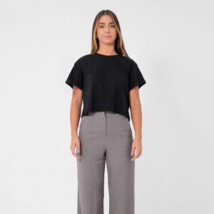 Cropped Feminino Regular Algodão 100%