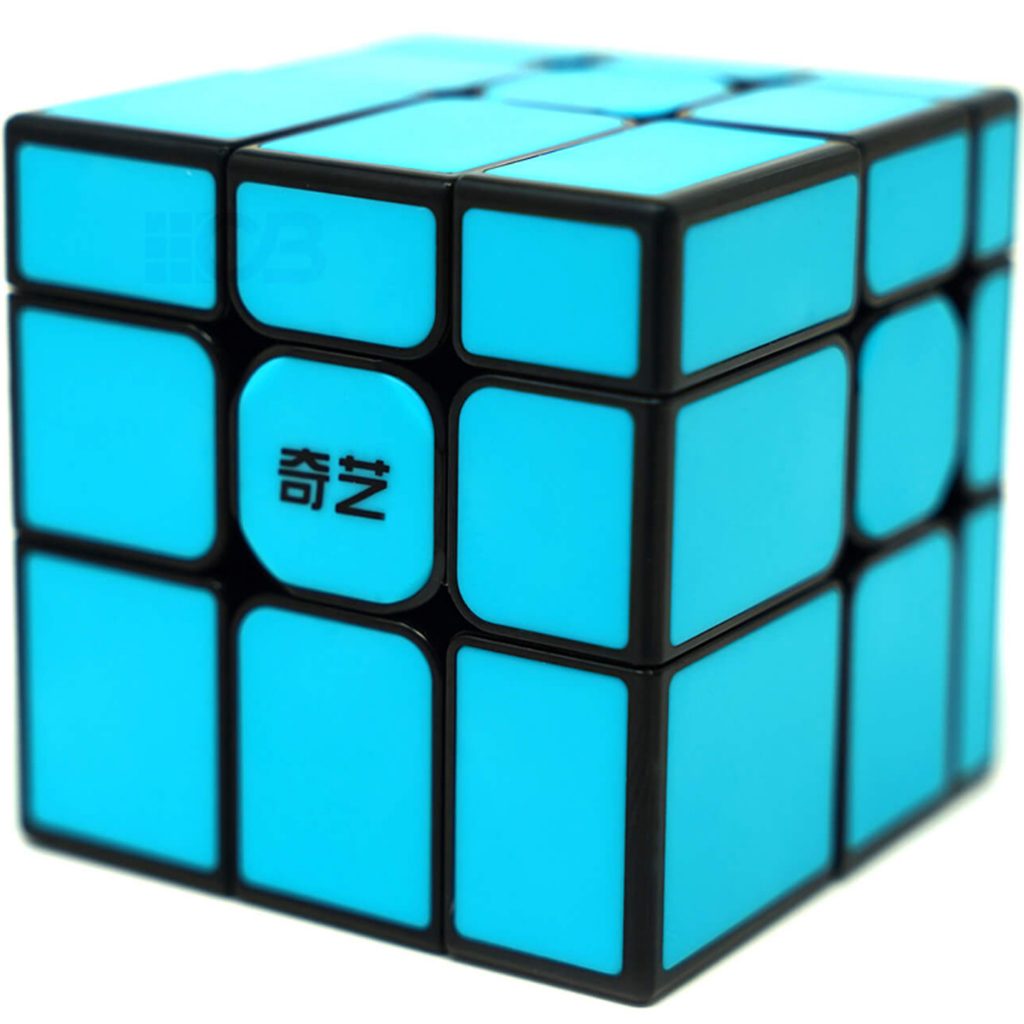 Cubo Mágico 3x3x3 Azul Qiyi Mirror Blocks 1 Cubo Mágico 3x3x3 Azul Qiyi Mirror Blocks