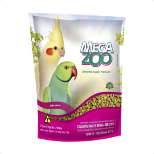 Ração Extrusada Calopsitas e Ring-Necks 700g Mm15 - Megazoo