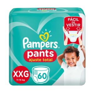 Fralda Pampers Pants Ajuste Total XXG 60 Unidades