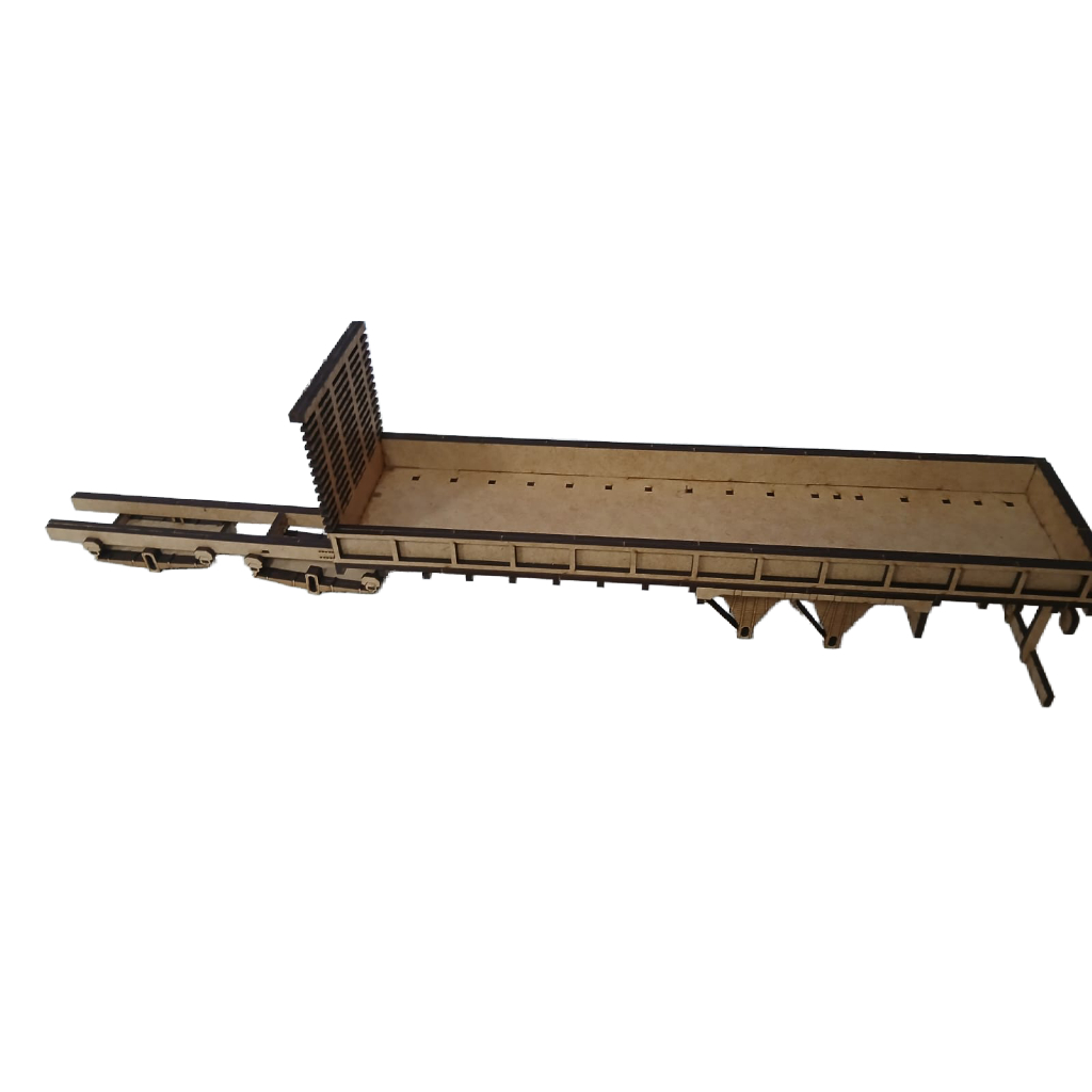 Chassis e Carroceria Bitruck 1/32 MDF Quebra-Cabe?a 1 Chassis e Carroceria Bitruck 1/32 MDF Quebra-Cabeça