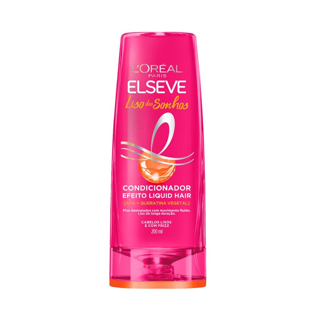 Condicionador Liso dos Sonhos L'Or?al Paris 200ml 1 Condicionador L'Oréal Paris Elseve Liso dos Sonhos 200ml