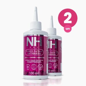 Kit 2 Tônico Antiqueda NH New Hair 100ml