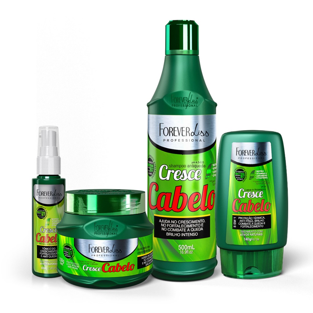 Kit Cresce Cabelo Forever Liss - Longos e Fortes 1 Kit Cresce Cabelo Completo Pequeno