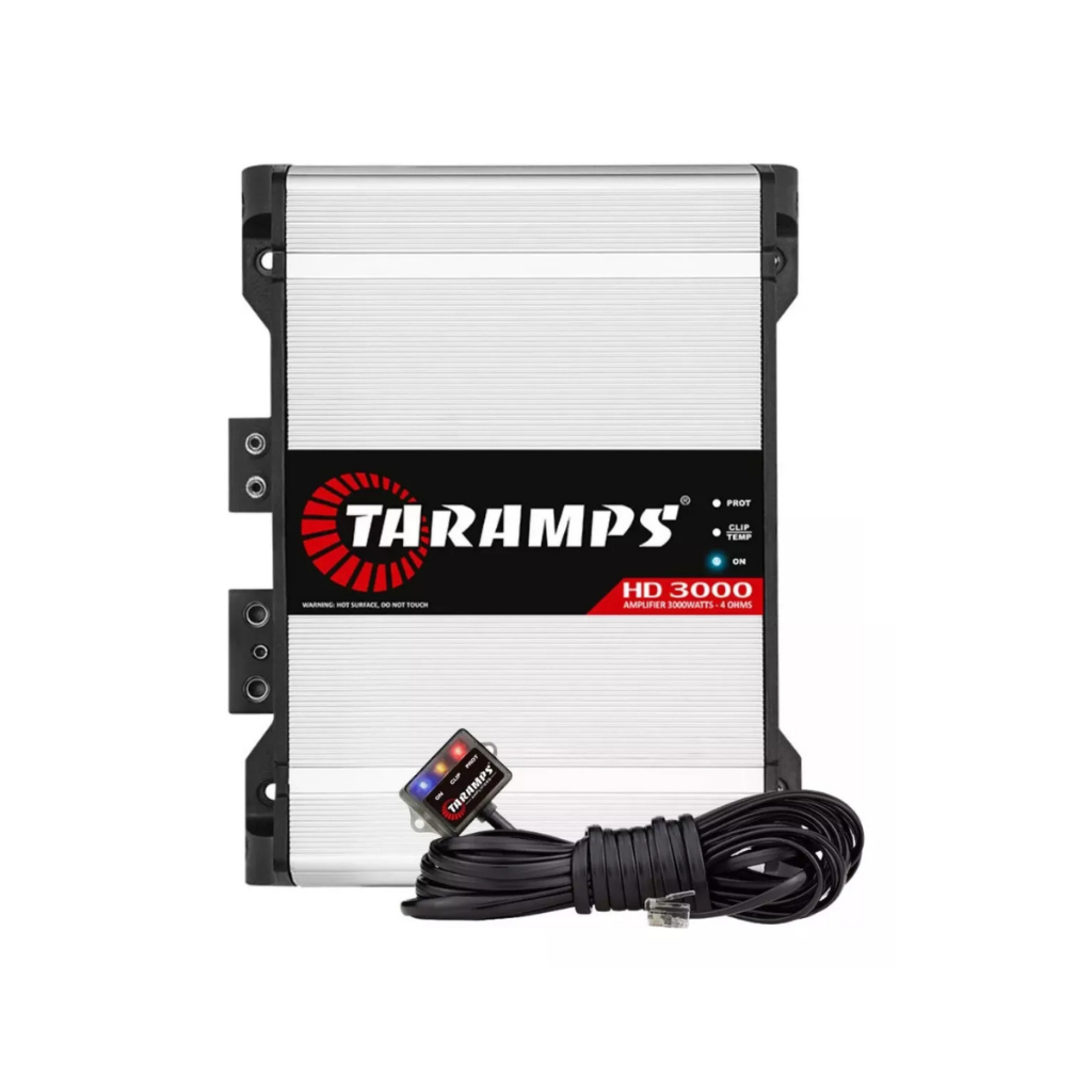 M?dulo Amplificador Taramps HD3000 3000W Rms 4 Ohms - Pot?ncia Imbat?vel para Alto-Falantes 1 Módulo Amplificador Taramps HD3000 3000W Rms 4 Ohms Branco