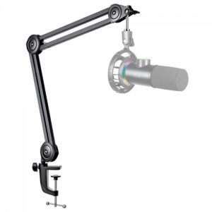 Suporte Microfone Fifine BM63 Ajustável Preto