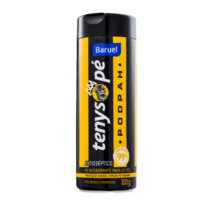 Talco Desodorante para os Pés Pó Podpah 100g  Tenys Pé Baruel