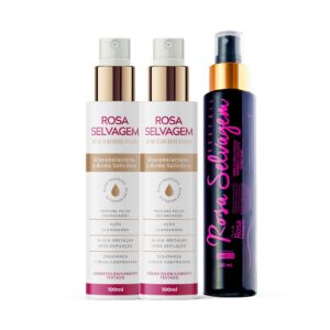 ( COMPRE 2 LEVE 3 ) Rosa selvagem Ácido 8x mais rápido - clareia manchas e elimina foliculite