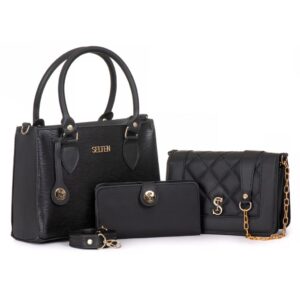 Kit Bolsa Feminina Completa com Carteira