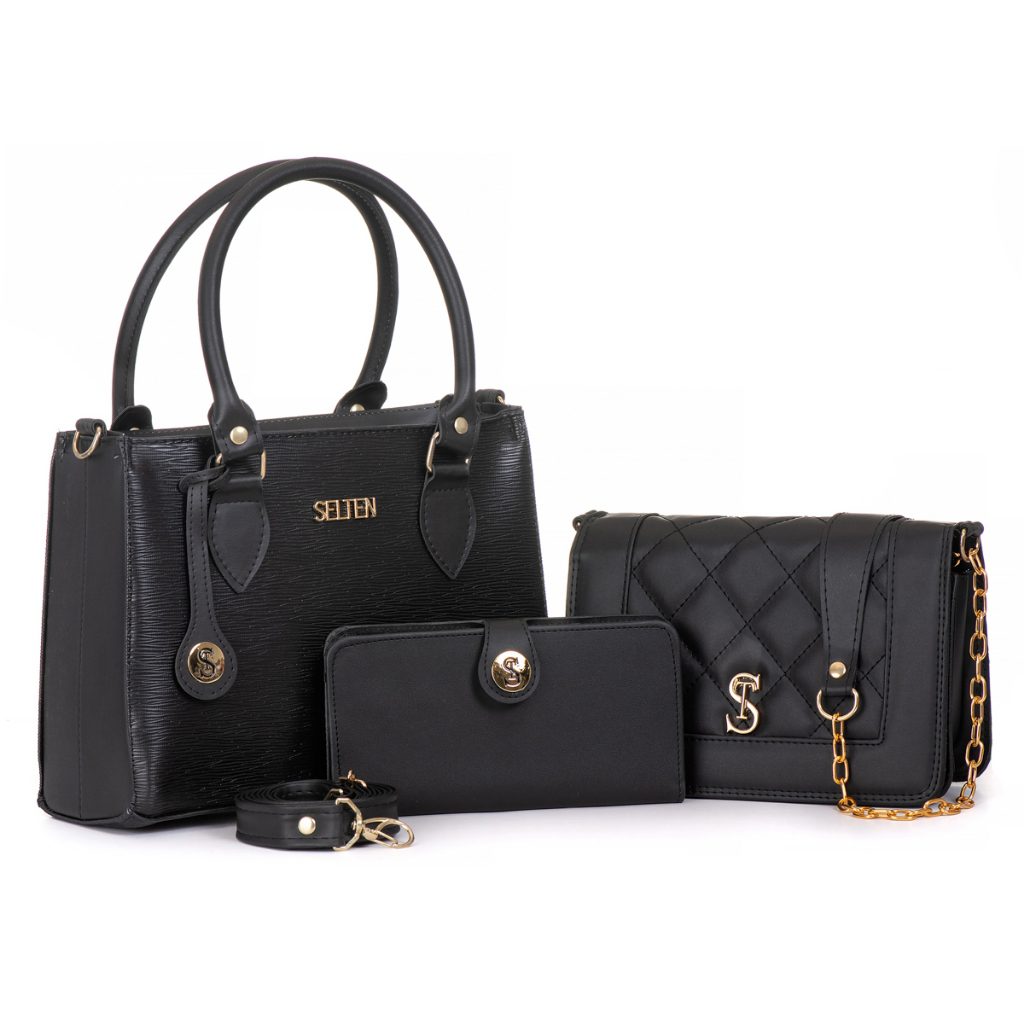 Kit Bolsa Feminina Completa com Carteira 1 Kit Bolsa Feminina Completa com Carteira