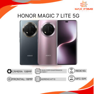 Honor Magic 7 Lite 5G 512GB - Câmera 108MP