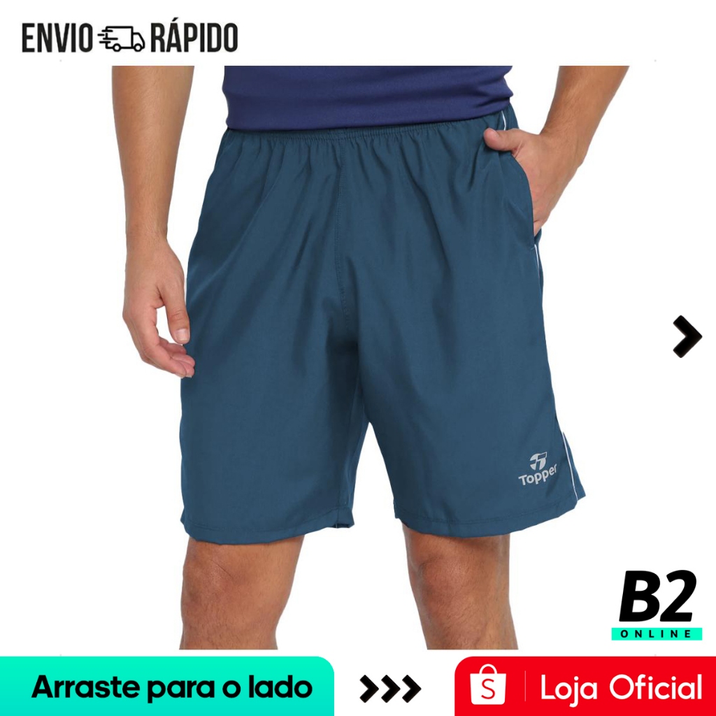 Bermuda Topper Treino Masculina - Original 1 Bermuda Topper Treino Masculina - Original