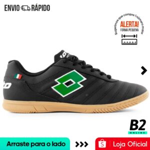 Chuteira Futsal Lotto Stadio Origin B500 Masculina