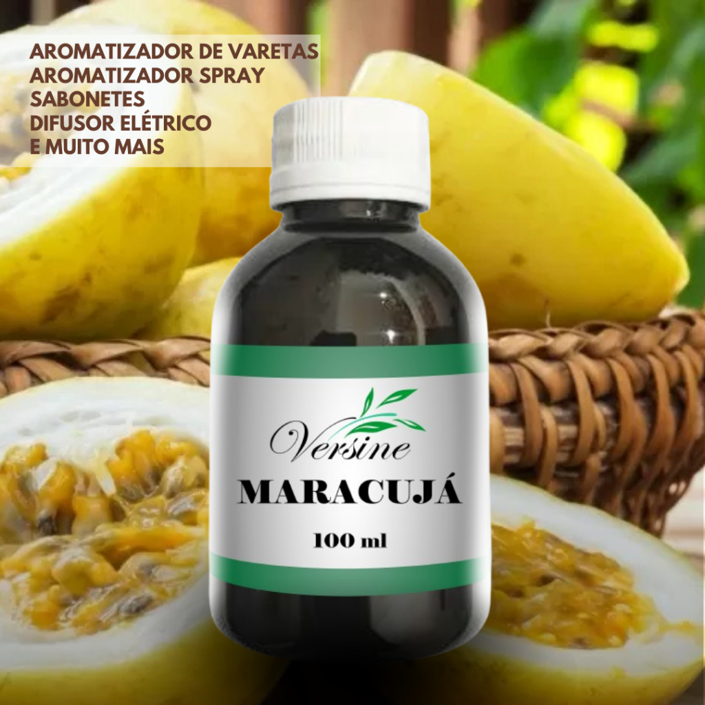 Ess?ncia Maracuj? 100ml - Versine 1 Essência Maracujá 100ml - Versine