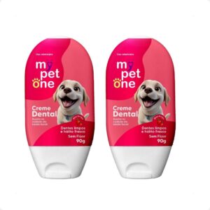 Creme Dental Morango Mypetone 90g - Pet