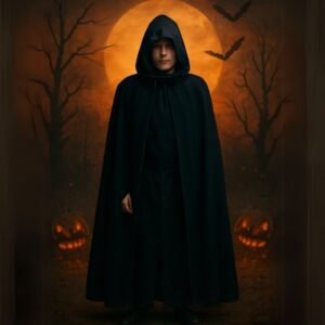 Capa Vampiro Bruxa Halloween Drácula